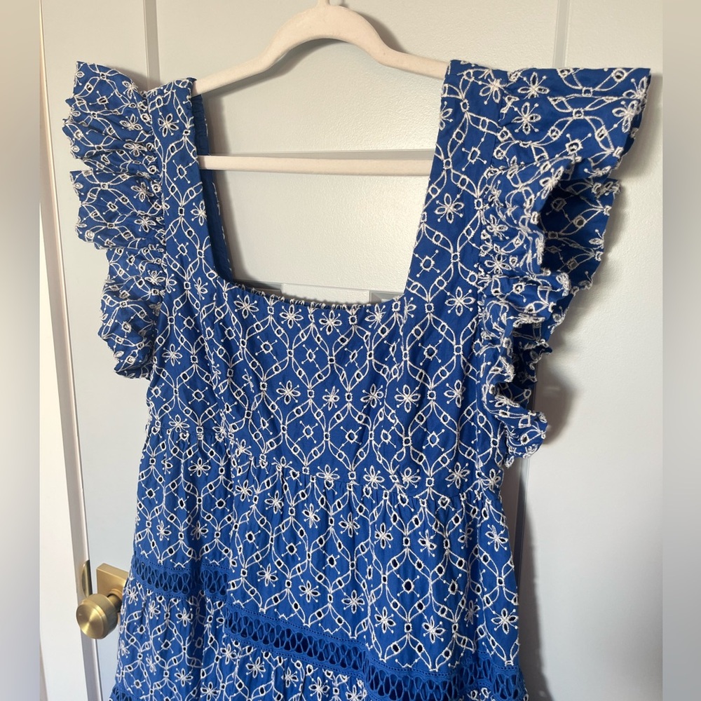 Lilly Pulizter Morrie Ruffle Sleeve Dress - Picture 3 of 13